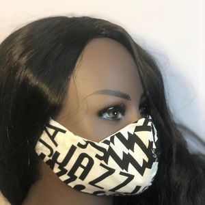 NEW! Handmade Jazz Face Mask